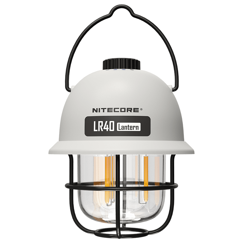 2в1 - Фонарь кемпинговый + Power Bank LR40 (USB Type-C), белый