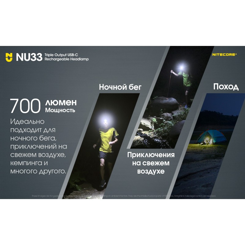Налобный фонарь Nitecore NU33 limited edition