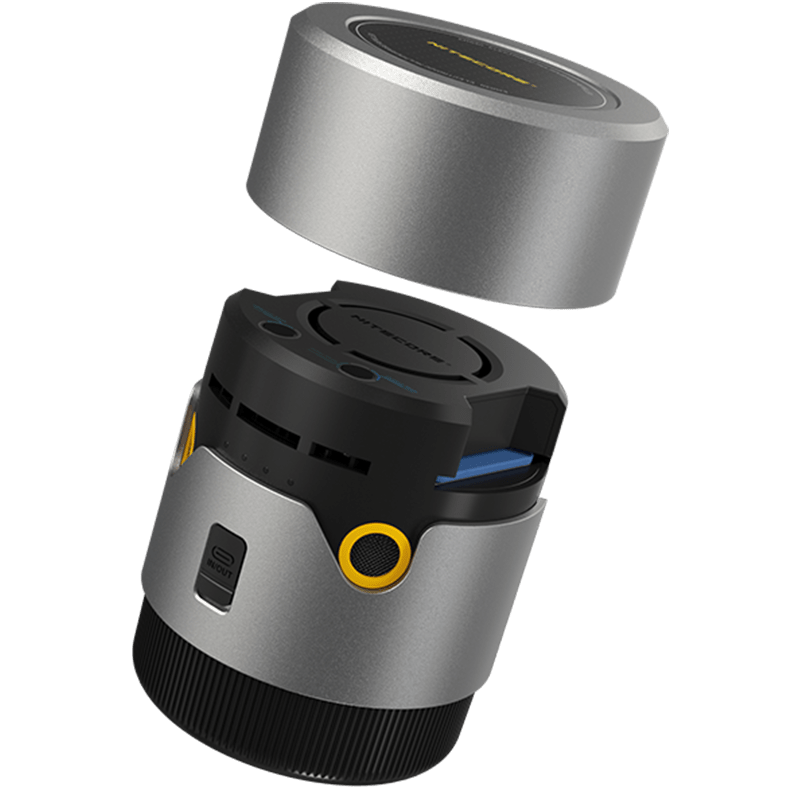 2в1 Фумигатор беспроводной, Power Bank Nitecore EMR30 (QC 3.0, 10400mAh, Отпугиватель нагрев и ультразвук)