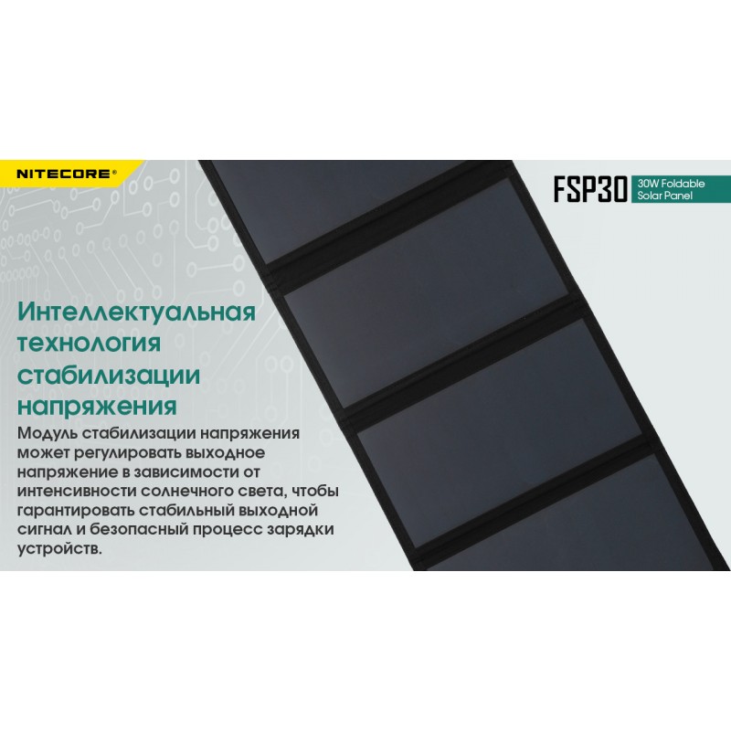 Панель сонячна Nitecore FSP30 (30W)