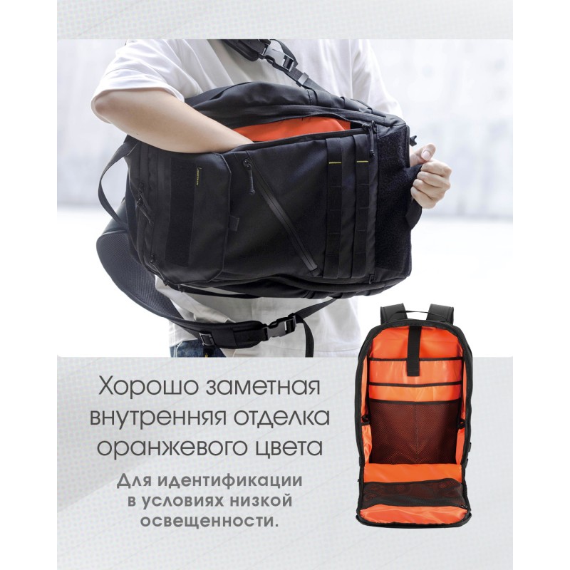 Рюкзак повседневный Nitecore BP23 (Polyester 600D), черный