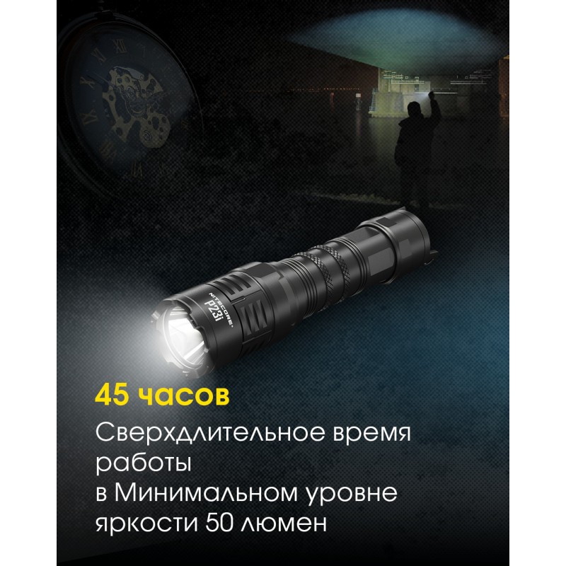 Потужний тактичний ліхтар Nitecore P23i (USB Type-C)