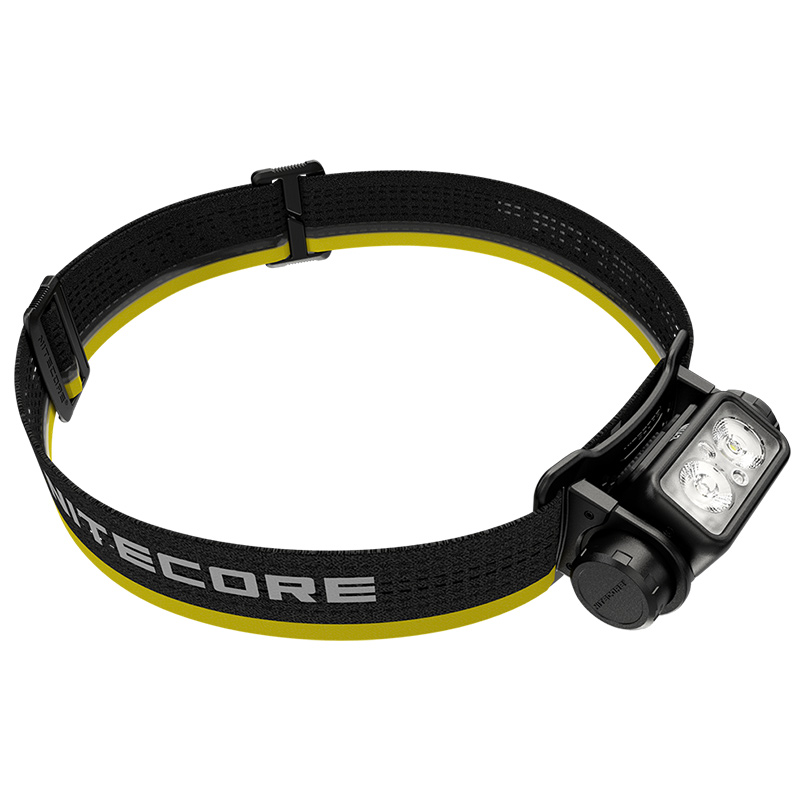 Фонарь налобный Nitecore NU43 (Белый + Красный LED, 1400 люмен, 9 режимов, 1x18650, USB-C, датчик приближения)