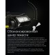 Фонарь налобный Nitecore NU43 (Белый + Красный LED, 1400 люмен, 9 режимов, 1x18650, USB-C, датчик приближения)