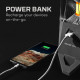 2в1 - Ліхтар кемпінговий + Power Bank Nebo Galileo 1000 (1000 люмен, білий + червоний, 1x18650, або 6 елементів D, USB, плавне регулювання яскравості)