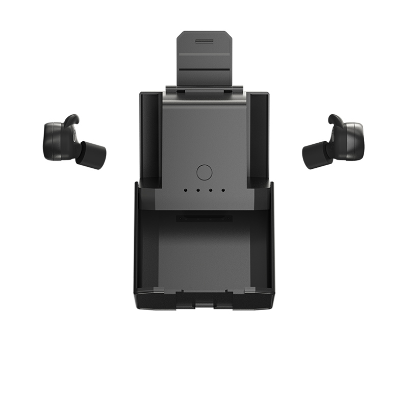 Активные наушники, гарнитура Nitecore NE20 (время срабатывания 0,1с, функция bluetooth), черные