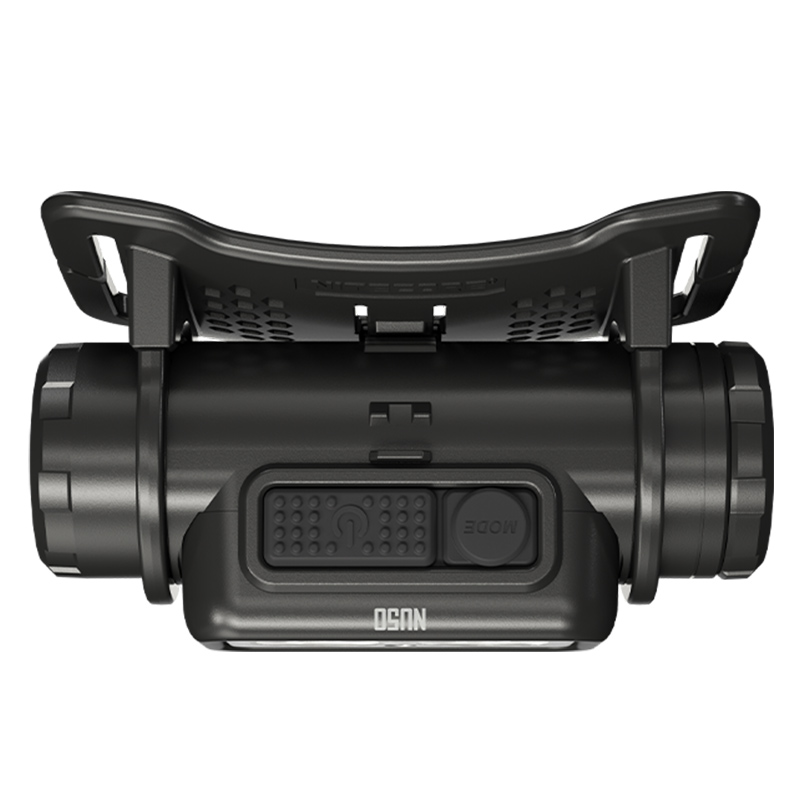 Ліхтар налобний Nitecore NU50 (Білий + Червоний LED, 1400 люмен, 9 режимів, 1x21700, USB-C, датчик наближення)