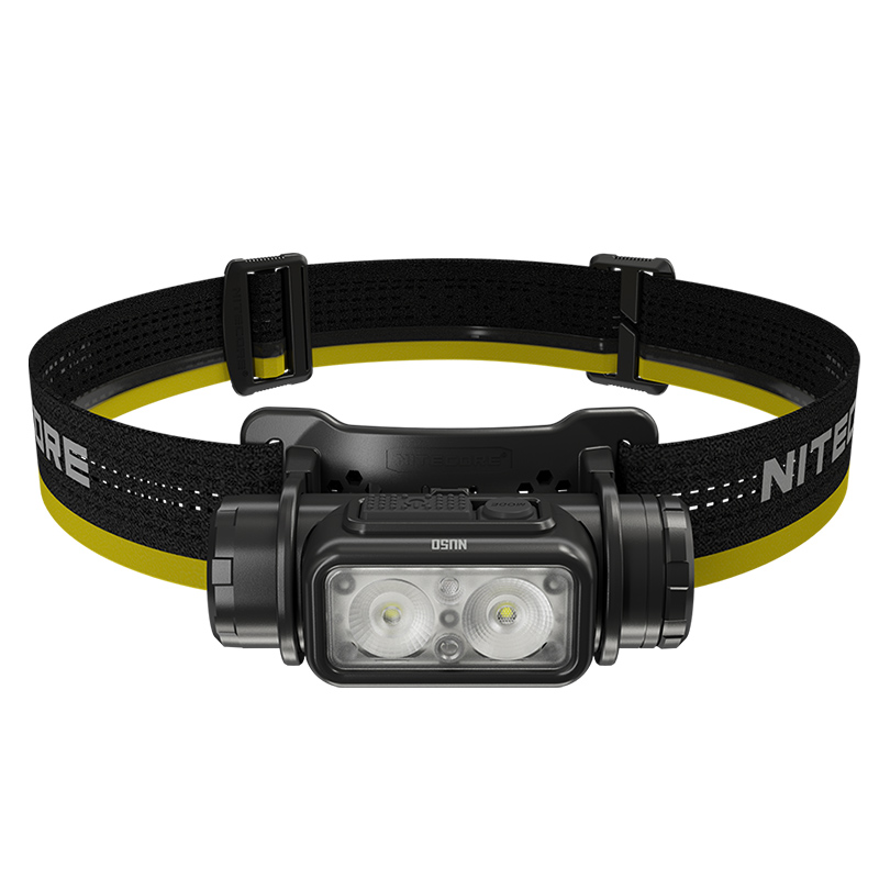 Ліхтар налобний Nitecore NU50 (Білий + Червоний LED, 1400 люмен, 9 режимів, 1x21700, USB-C, датчик наближення)