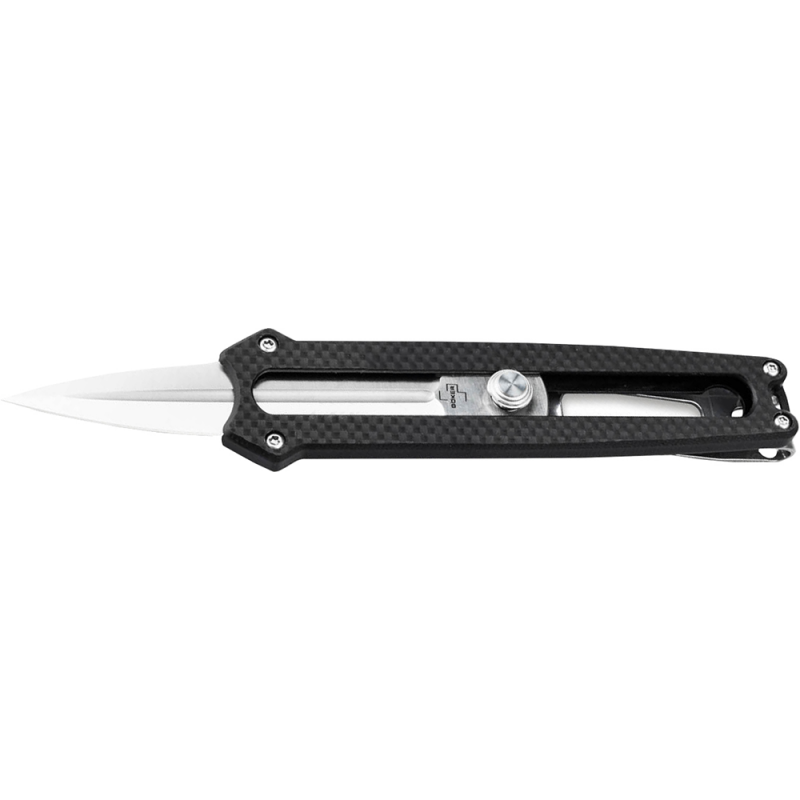Ніж складаний Boker Plus Slike (довжина: 178мм, лезо: 76мм), чорний