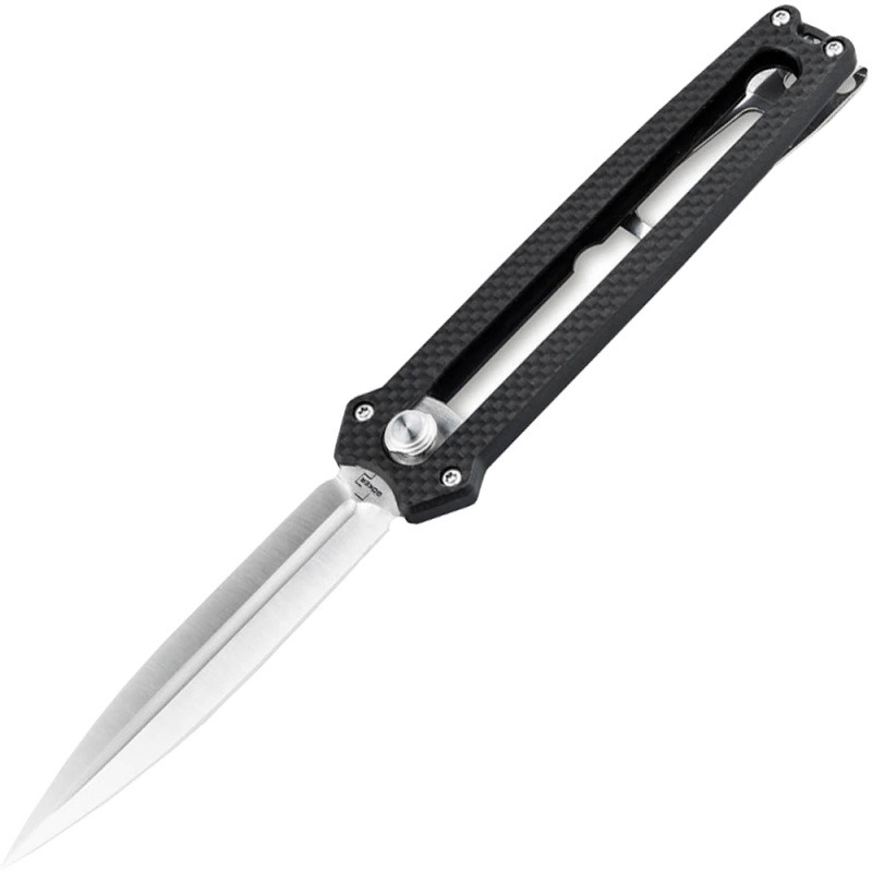 Ніж складаний Boker Plus Slike (довжина: 178мм, лезо: 76мм), чорний