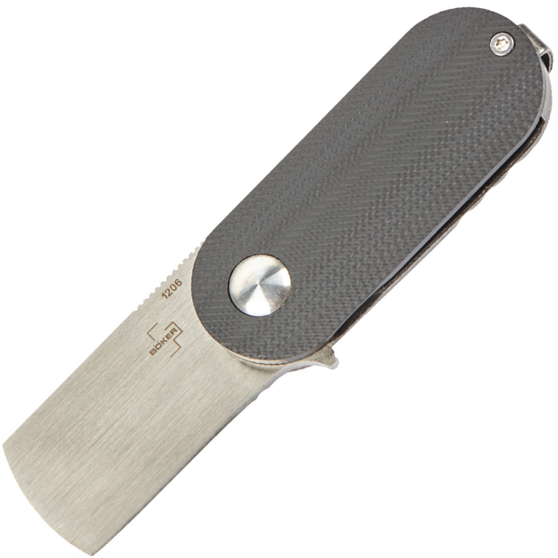 Ніж складаний Boker Plus Suiseki (довжина: 107мм, лезо: 39мм), сірий