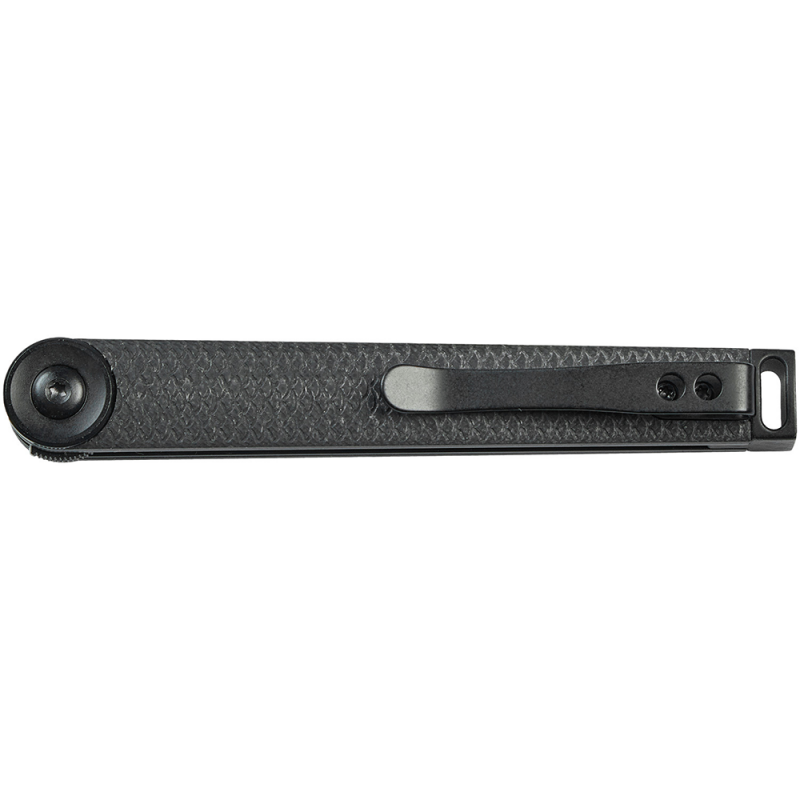 Ніж складаний Boker Plus Kaizen Black (довжина: 180мм, лезо: 75мм, чорне), чорний