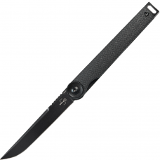 Ніж складаний Boker Plus Kaizen Black (довжина: 180мм, лезо: 75мм, чорне), чорний