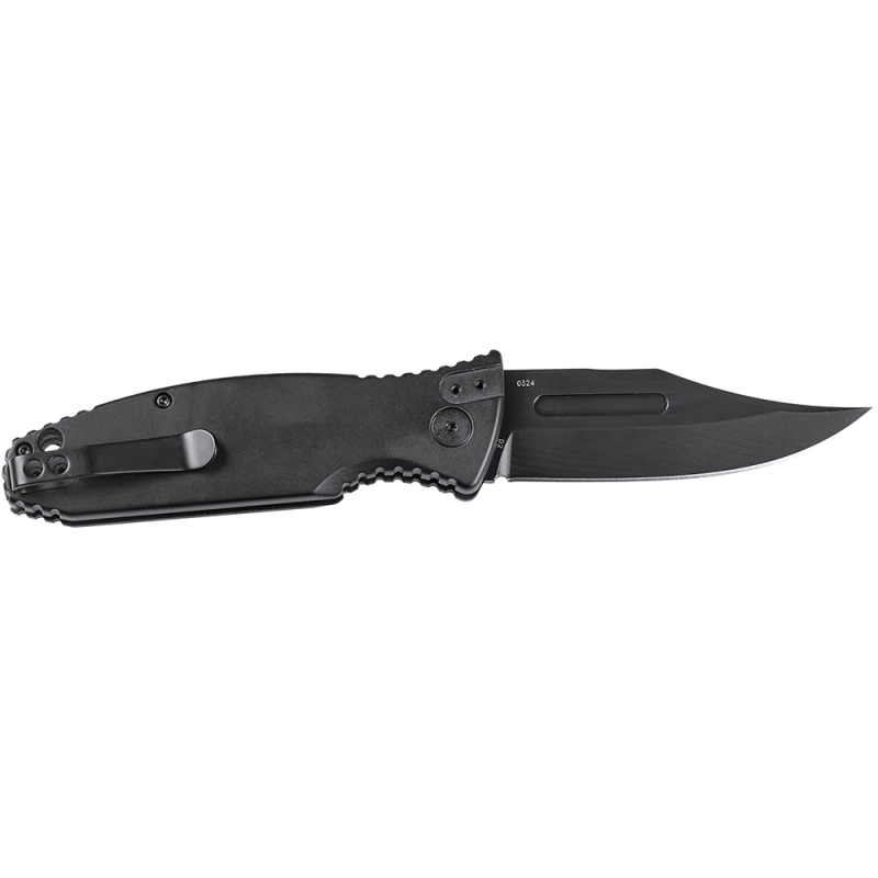 Ніж складаний Boker Plus Kalashnikov 74 Auto (довжина: 195мм, лезо: 85мм, чорне), чорний