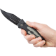 Ніж складаний Boker Plus Kalashnikov 74 Auto (довжина: 195мм, лезо: 85мм, чорне), чорний