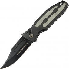 Ніж складаний Boker Plus Kalashnikov 74 Auto (довжина: 195мм, лезо: 85мм, чорне), чорний