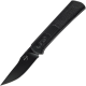 Ніж складаний Boker Plus Alluvial All Black (довжина: 194мм, лезо: 80мм, чорне), чорний