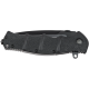 Ніж складаний Boker Plus AK101 2.0 (довжина: 250мм, лезо: 103мм, чорне), чорний