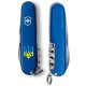 Ніж складаний, мультитул Victorinox Spartan Ukraine Тризуб (91мм, 12 функцій), синій 13603.2_T0016u