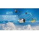 Ліхтар налобний Nitecore NU21 (360 люмен, 8 режимів, USB-C), білий