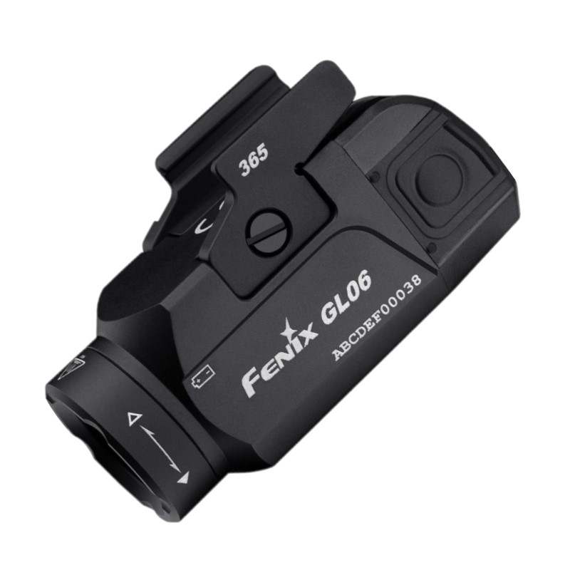 Ліхтар пістолетний Fenix ​​GL06-365 (Cree XPL HI, 600 люмен, 2 режими, 1х16430, 1хCR123A)