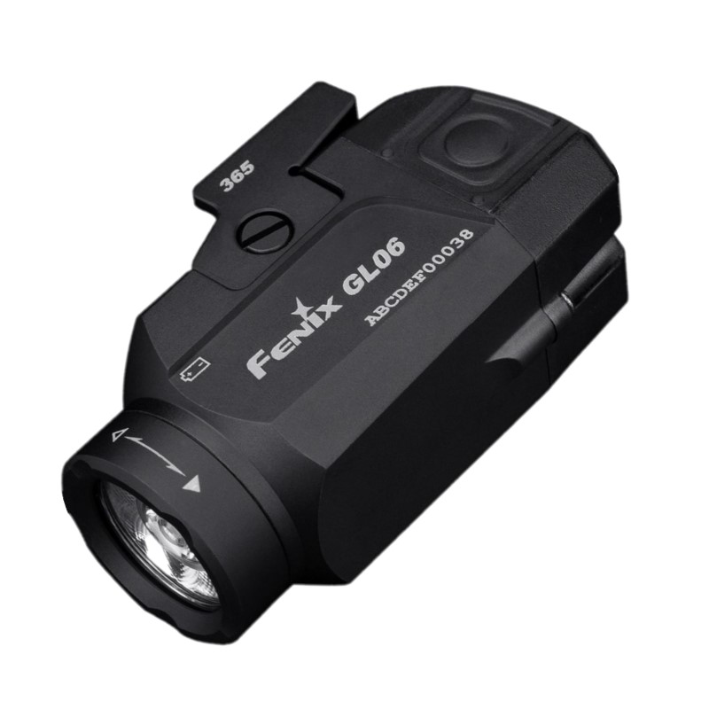 Ліхтар пістолетний Fenix ​​GL06-365 (Cree XPL HI, 600 люмен, 2 режими, 1х16430, 1хCR123A)