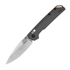 Нож складной Kershaw Iridium (длина: 200 мм, лезвие: 86 мм), серый