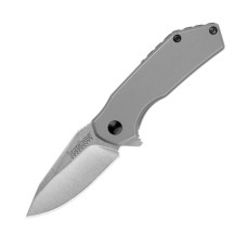 Нож складной Kershaw Valve (длина: 140 мм, лезвие: 57 мм), серый