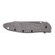 Ніж складаний Kershaw Leek RT BlackWash (довжина: 179 мм, лезо: 76 мм), сірий