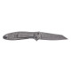 Ніж складаний Kershaw Leek RT BlackWash (довжина: 179 мм, лезо: 76 мм), сірий