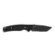 Ніж автоматичний Kershaw Launch 16, напівсерейтор (довжина: 212 мм, лезо: 88 мм, чорне), чорний