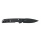 Ніж складаний Kershaw Iridium (довжина: 200 мм, лезо: 86 мм, чорне), чорний