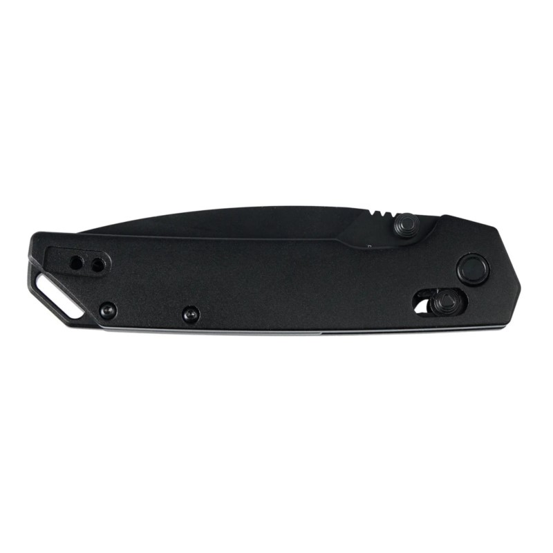 Ніж складаний Kershaw Iridium (довжина: 200 мм, лезо: 86 мм, чорне), чорний