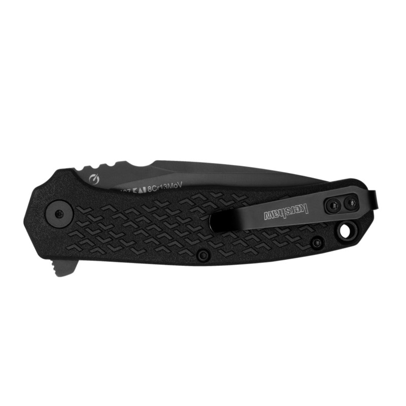 Ніж складаний Kershaw Conduit (довжина: 173 мм, лезо: 74 мм, чорне), чорний