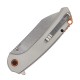 Ніж складаний Skif Jock SW, aluminium (довжина: 218 мм, лезо: 95 мм), сірий