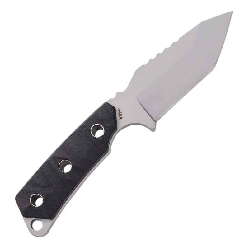 Ніж фіксований Boker Magnum Survival Neckup (довжина 138 мм, лезо 71 мм, чорний)