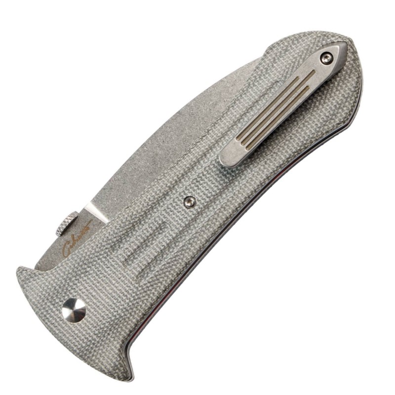 Ніж складаний Boker Plus Pocket Smatchet (довжина 235 мм, лезо 95 мм), сірий