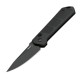 Ніж автоматичний Boker Plus Kihon Auto Black Blade (довжина 195 мм, лезо 80 мм, чорне), чорний