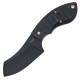 Ніж фіксований Boker Plus Rhino Black (довжина 155 мм, лезо 76 мм, чорне), чорний