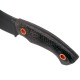 Ніж фіксований Boker Plus Nessmi (довжина 155 мм, лезо 70 мм, чорне), чорний