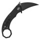 Нож складной керамбит Boker Plus HEL Karambit (длина 170 мм, лезвие 61 мм, черное), черный