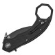 Нож складной керамбит Boker Plus HEL Karambit (длина 170 мм, лезвие 61 мм, черное), черный