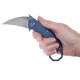 Нож складной керамбит Boker Plus HEL Karambit (длина 170 мм, лезвие 61 мм, черное), синий