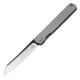 Нож складной Boker Plus Zenshin grey (длина 170 мм, лезвие 75 мм), серый