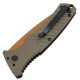 Нож складной Boker Plus Strike Tanto Desert Warrior (длина 201 мм, лезвие 85 мм),  оливковый