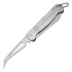 Нож складной Boker Plus Seenotretter 01 (длина 195 мм, лезвие 85 мм), серый