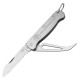 Нож складной Boker Plus Seenotretter 01 (длина 195 мм, лезвие 85 мм), серый
