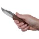Нож складной Boker Plus Pocket Bowie (длина 158 мм, лезвие 68 мм), коричневый