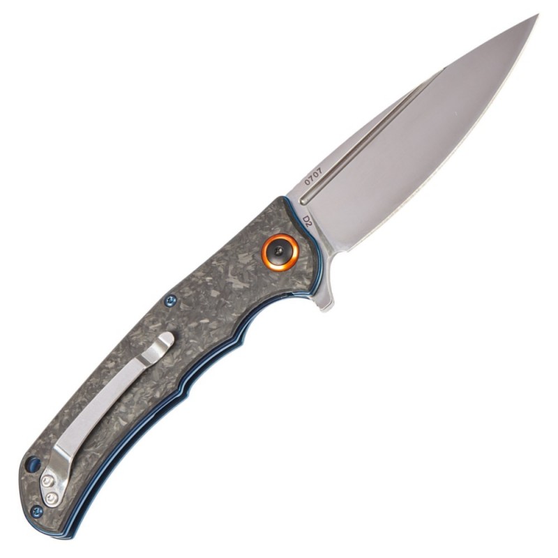 Нож складной Boker Plus Nubilum (длина 210 мм, лезвие 91 мм), карбон