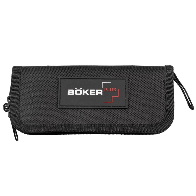 Ніж метелик, балісонг Boker Plus Faction (довжина 205 мм, лезо 95 мм), сірий